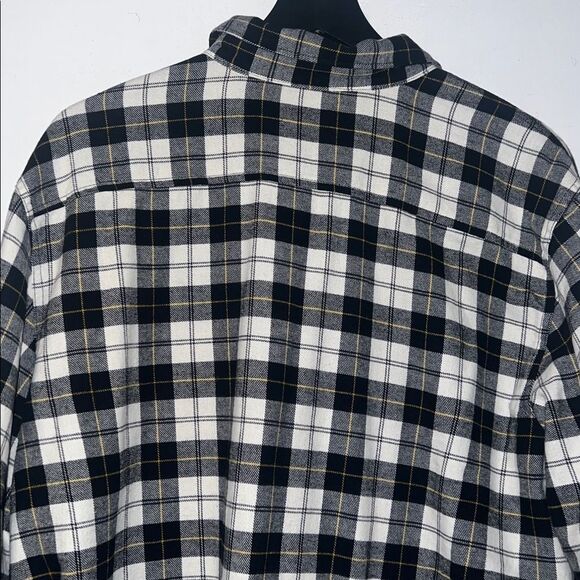 PUBLIC OPINION Lined Plaid Flannel Over Shirt Shirt Jacket-XL - Picture 5 of 9